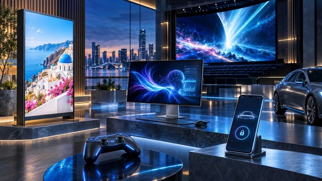 삼성전자 2025년 6월 컬러 전자종이, 시네마 LED, AI 스마트 모니터 타임라인 대표 이미지